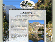 Tablet Screenshot of campwilliams.com